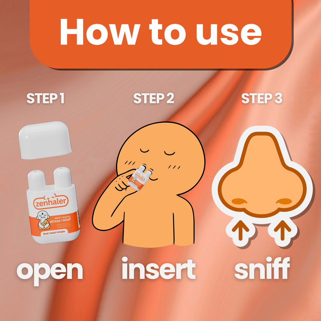 Zenhaler Stress Relief Sniffy Whiffs