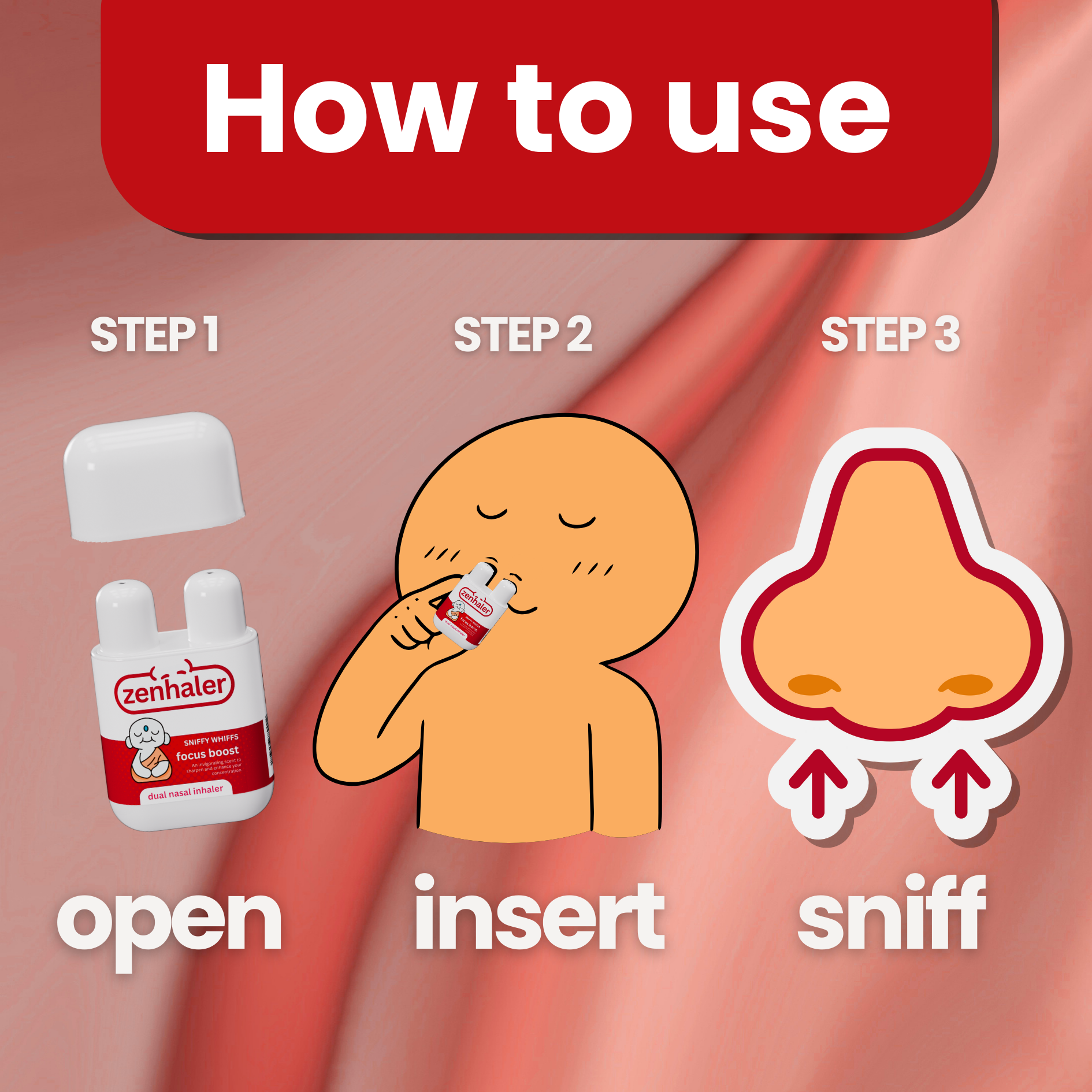 Zenhaler Focus Boodt Sniffy Whiffs