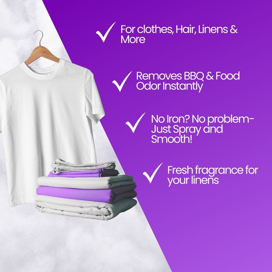 Zen Essential Lavender Fields Spiffy Wrinkles-Away