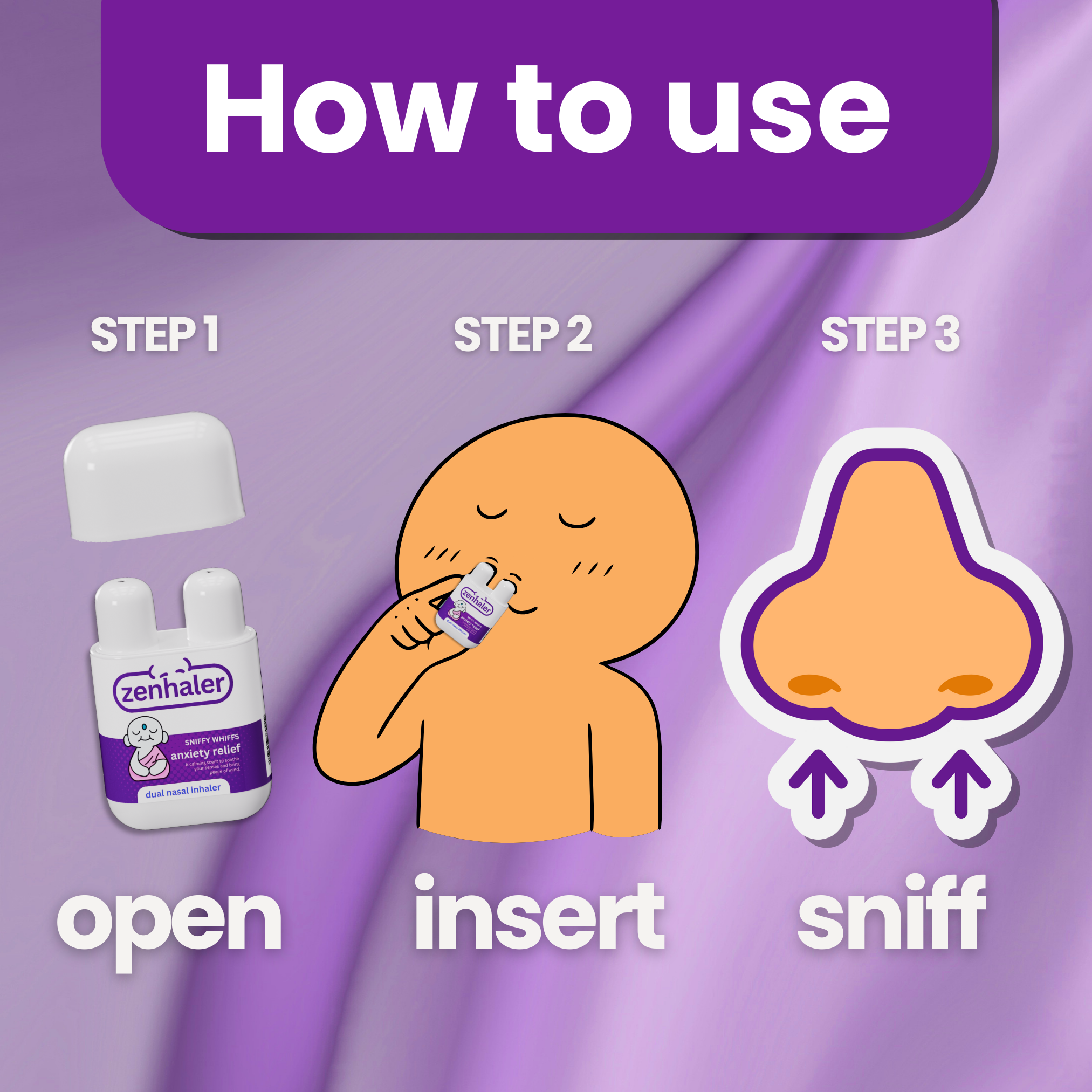 Zenhaler Anxiety Relief Sniffy Whiffs