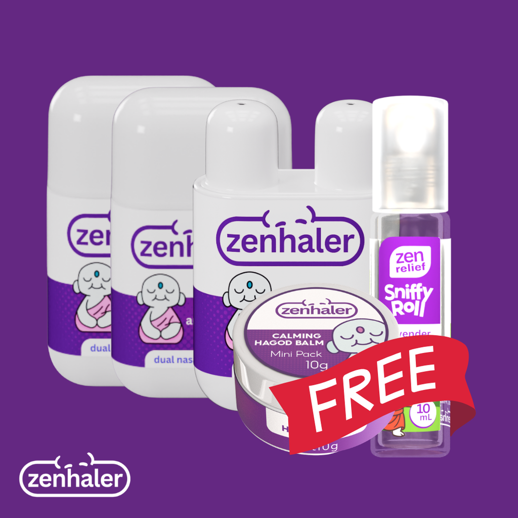 Buy3 Get2: Zenhaler Anxiety Relief Sniffy Whiffs
